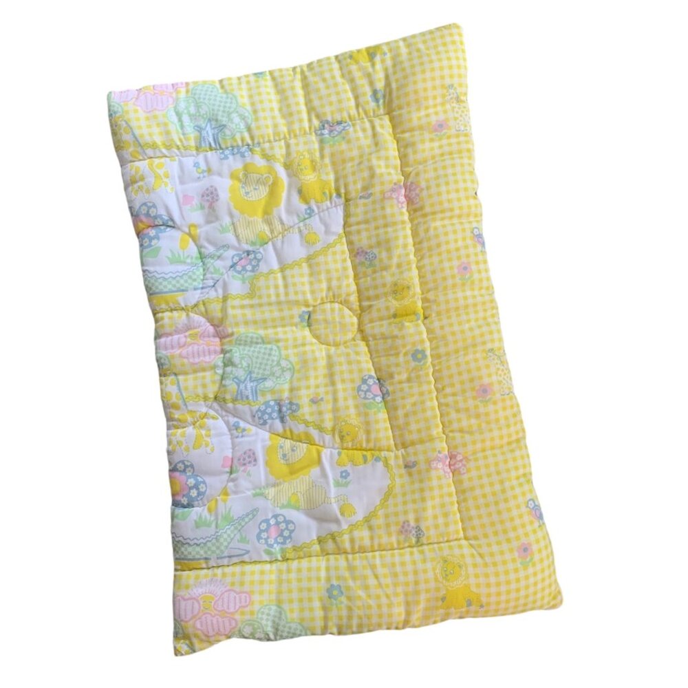 Vintage Pastel Kitsch Animal Print Toddler Sleeping Bag